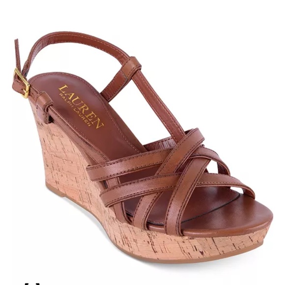 Lauren Ralph Lauren Quaylin Wedge Sandal - Picture 1 of 6